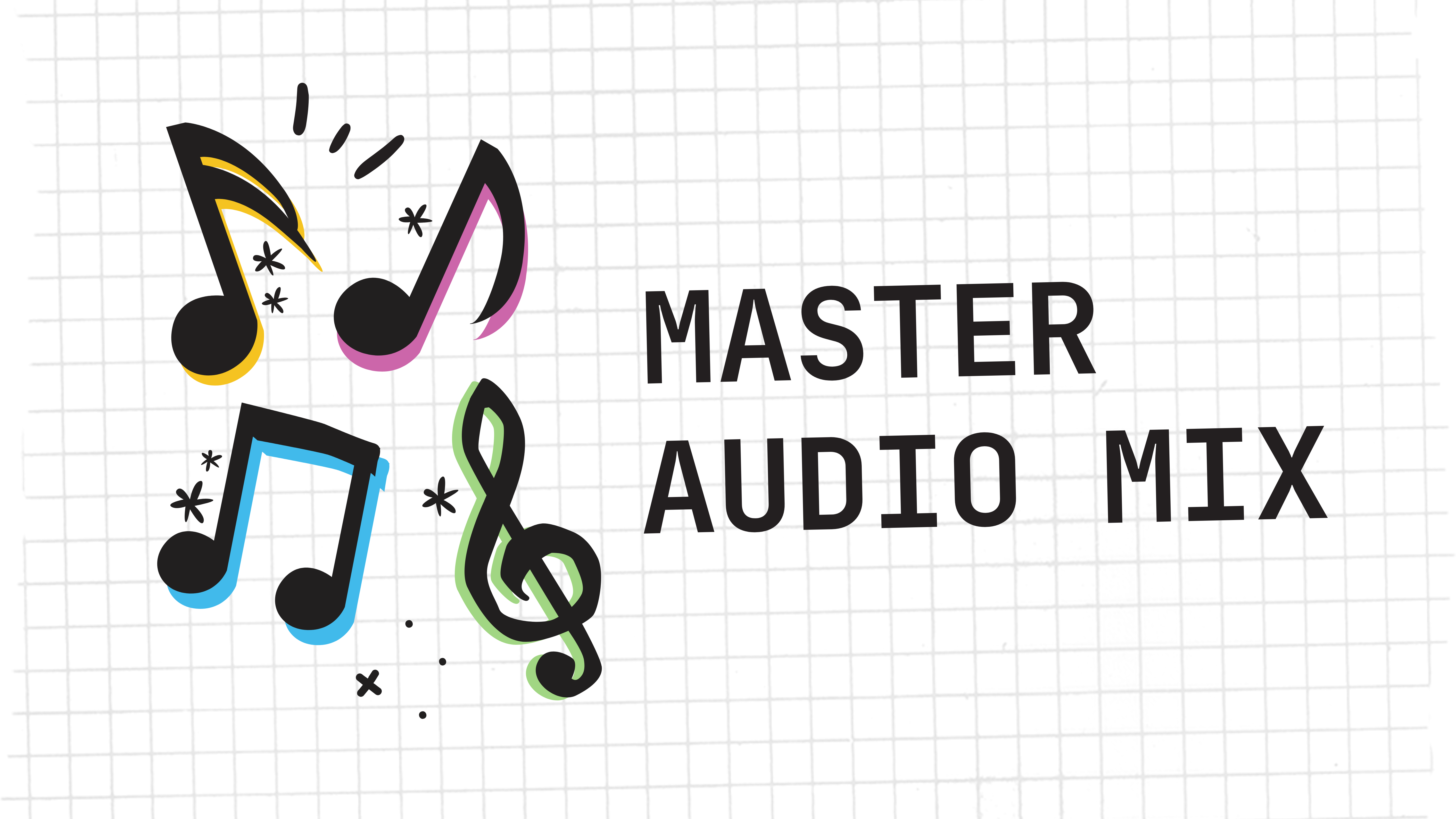 Master audio mix